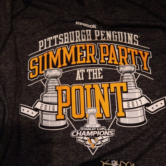 PITTSBURGH PENGUINS FAMILY OF T-SHIRTS & SOCKS - ALL SIZES - SPARKLY - Picture 2 of 10